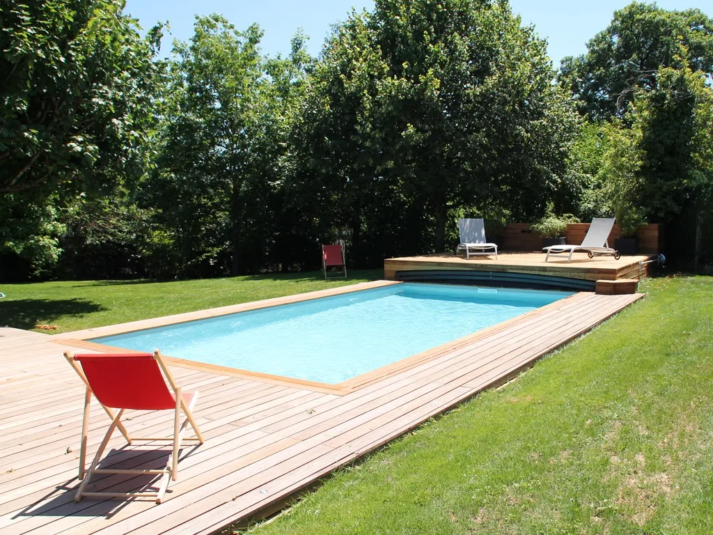 Concept Outdoor : abri extra plat avec terrasse