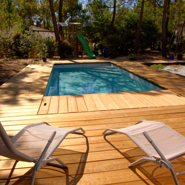 Mini-piscine Catusse Piscines & Spas, petite mais bien équipée