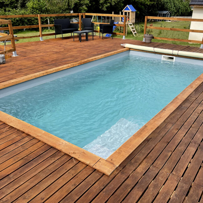 La piscine coque : le choix de l’excellence pour votre extérieur