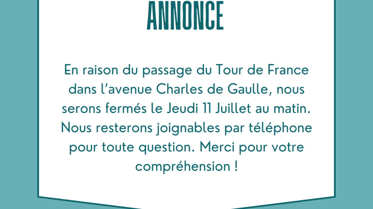 Annonce tour de france