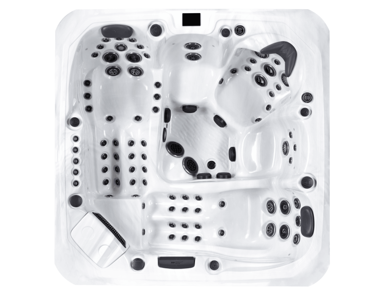 Spa BARCELONA - Gamme STARTER - PLATINUM SPAS - Vue du dessus