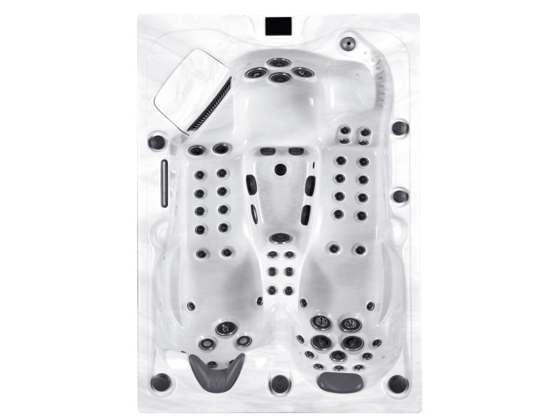 Spa TOPAZ - Gamme STARTER - PLATINUM SPAS - Vue du dessus