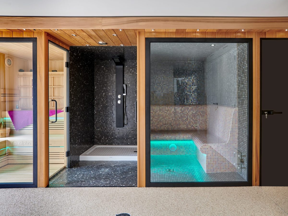 Sauna hammam intérieur