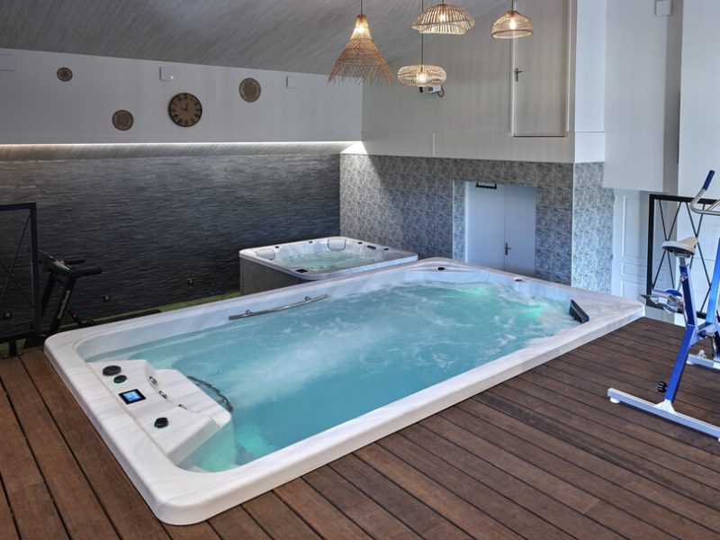 Installation d’un espace bien-être avec deux spas OEWEO